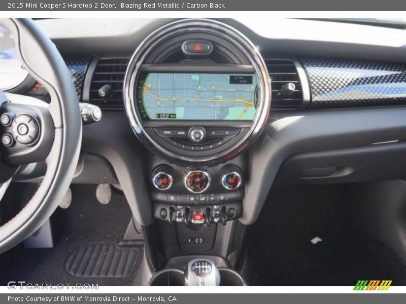 Blazing Red Metallic / Carbon Black 2015 Mini Cooper S Hardtop 2 Door