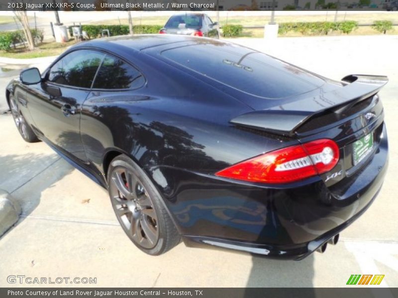 Ultimate Black Metallic / Warm Charcoal 2013 Jaguar XK XKR-S Coupe