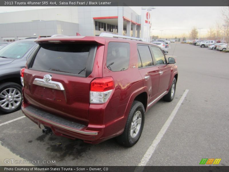 Salsa Red Pearl / Black Leather 2013 Toyota 4Runner SR5 4x4