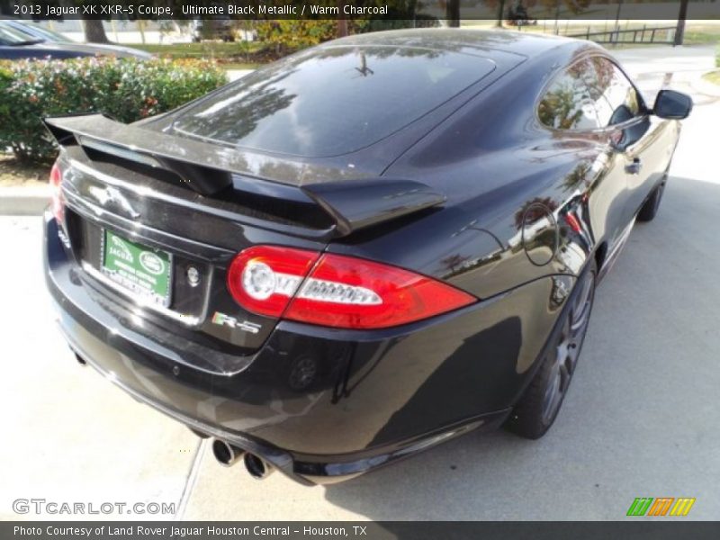Ultimate Black Metallic / Warm Charcoal 2013 Jaguar XK XKR-S Coupe