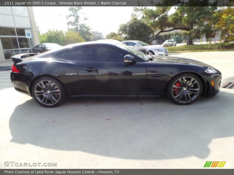 Ultimate Black Metallic / Warm Charcoal 2013 Jaguar XK XKR-S Coupe