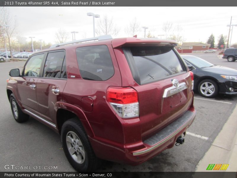 Salsa Red Pearl / Black Leather 2013 Toyota 4Runner SR5 4x4