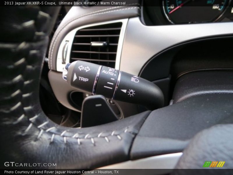Ultimate Black Metallic / Warm Charcoal 2013 Jaguar XK XKR-S Coupe