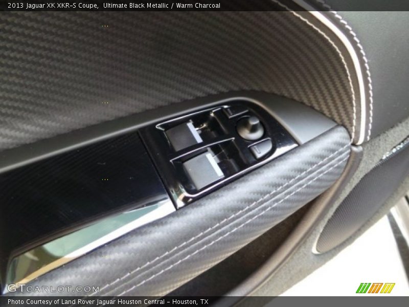 Ultimate Black Metallic / Warm Charcoal 2013 Jaguar XK XKR-S Coupe