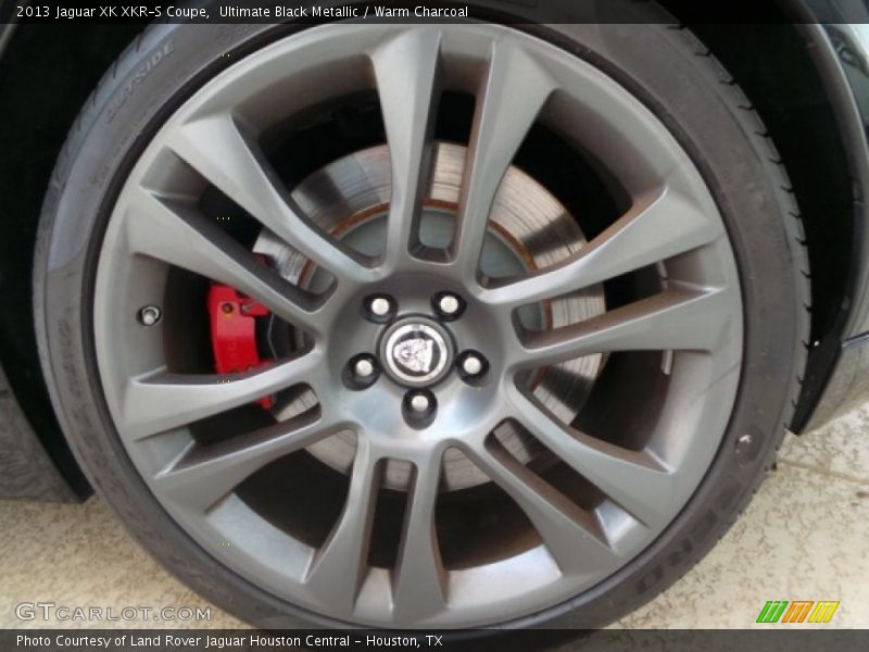 Ultimate Black Metallic / Warm Charcoal 2013 Jaguar XK XKR-S Coupe