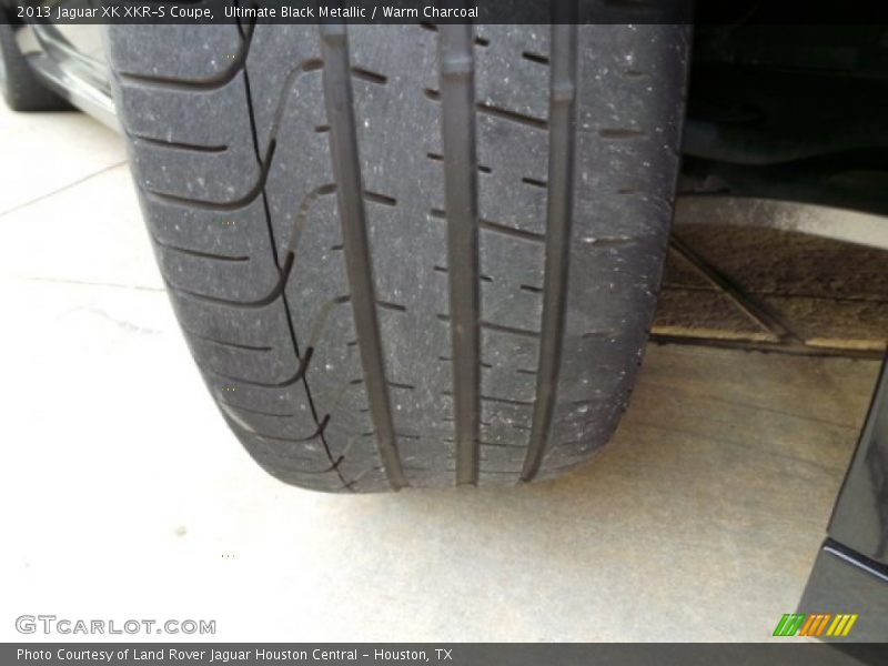 Ultimate Black Metallic / Warm Charcoal 2013 Jaguar XK XKR-S Coupe