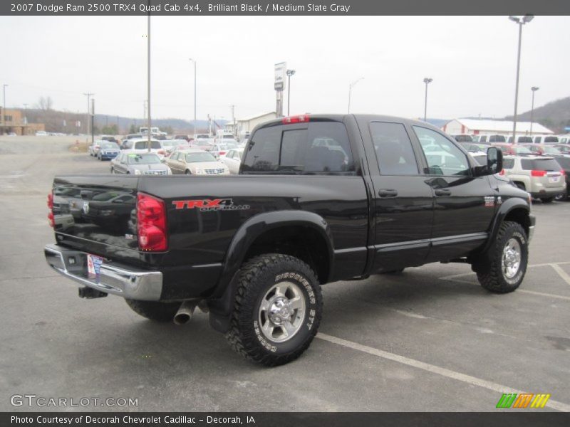 2007 Ram 2500 TRX4 Quad Cab 4x4 Brilliant Black