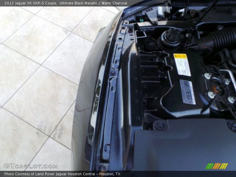 Ultimate Black Metallic / Warm Charcoal 2013 Jaguar XK XKR-S Coupe