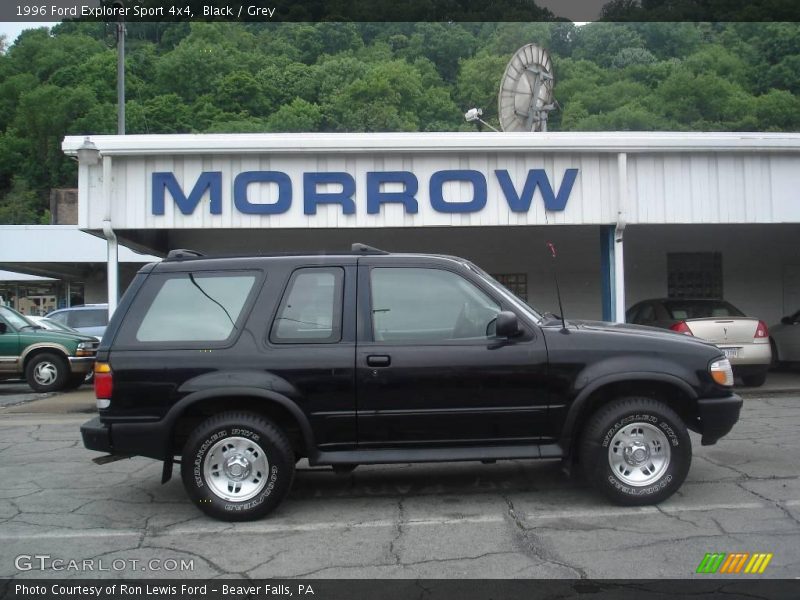Black / Grey 1996 Ford Explorer Sport 4x4