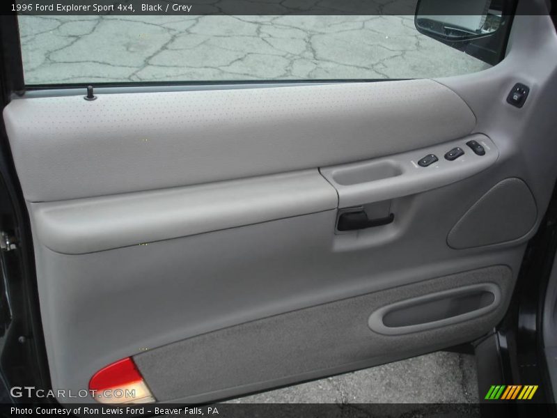 Black / Grey 1996 Ford Explorer Sport 4x4
