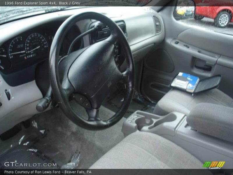 Black / Grey 1996 Ford Explorer Sport 4x4