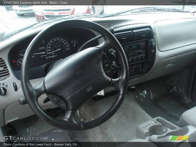 Black / Grey 1996 Ford Explorer Sport 4x4