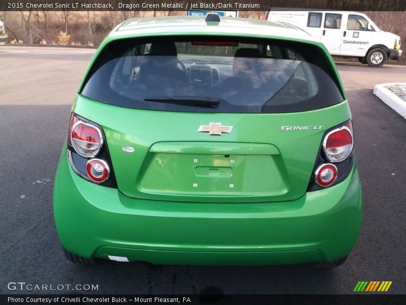  2015 Sonic LT Hatchback Dragon Green Metallic