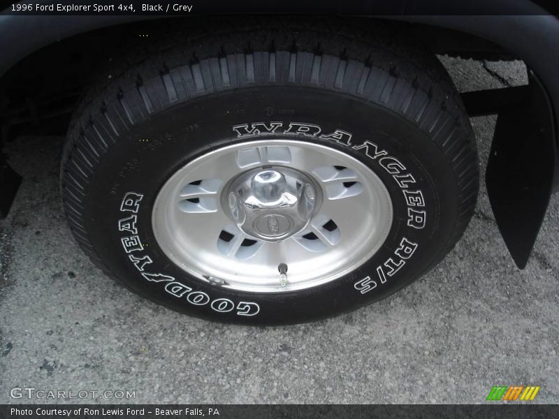 Black / Grey 1996 Ford Explorer Sport 4x4