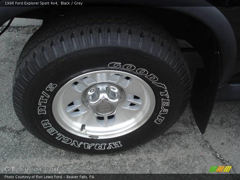 Black / Grey 1996 Ford Explorer Sport 4x4