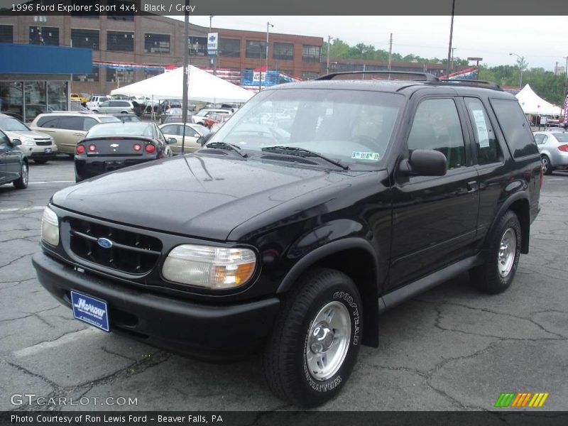 Black / Grey 1996 Ford Explorer Sport 4x4