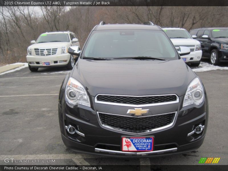 Tungsten Metallic / Jet Black 2015 Chevrolet Equinox LTZ AWD