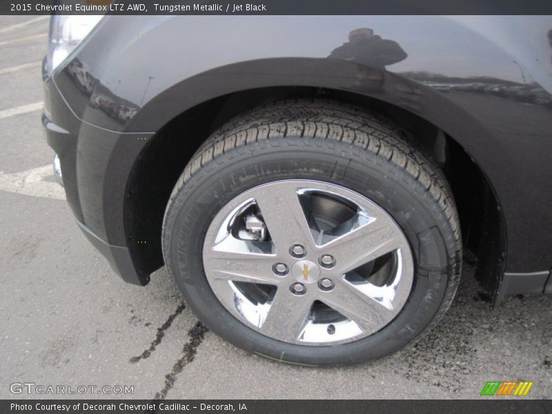 Tungsten Metallic / Jet Black 2015 Chevrolet Equinox LTZ AWD