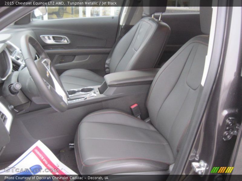 Tungsten Metallic / Jet Black 2015 Chevrolet Equinox LTZ AWD