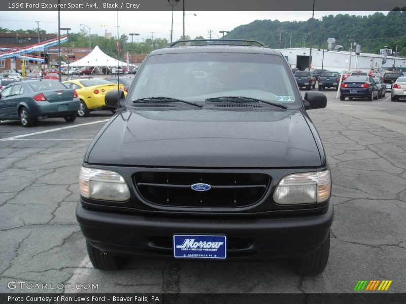 Black / Grey 1996 Ford Explorer Sport 4x4