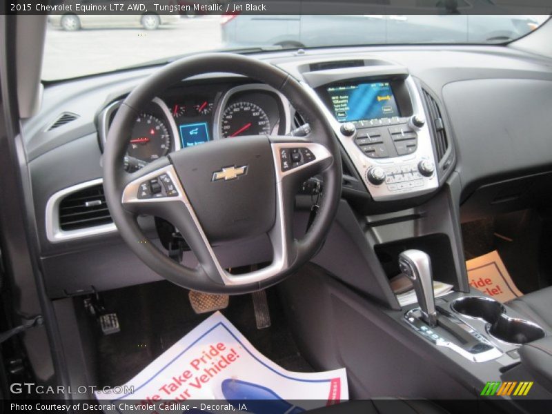 Tungsten Metallic / Jet Black 2015 Chevrolet Equinox LTZ AWD