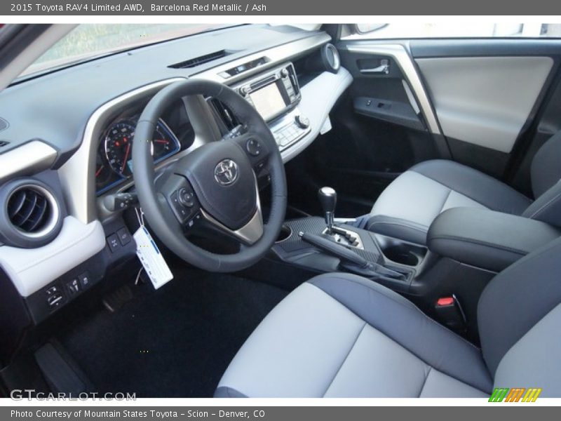 Ash Interior - 2015 RAV4 Limited AWD 