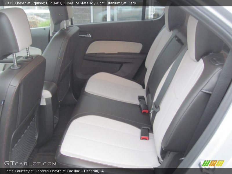 Silver Ice Metallic / Light Titanium/Jet Black 2015 Chevrolet Equinox LTZ AWD