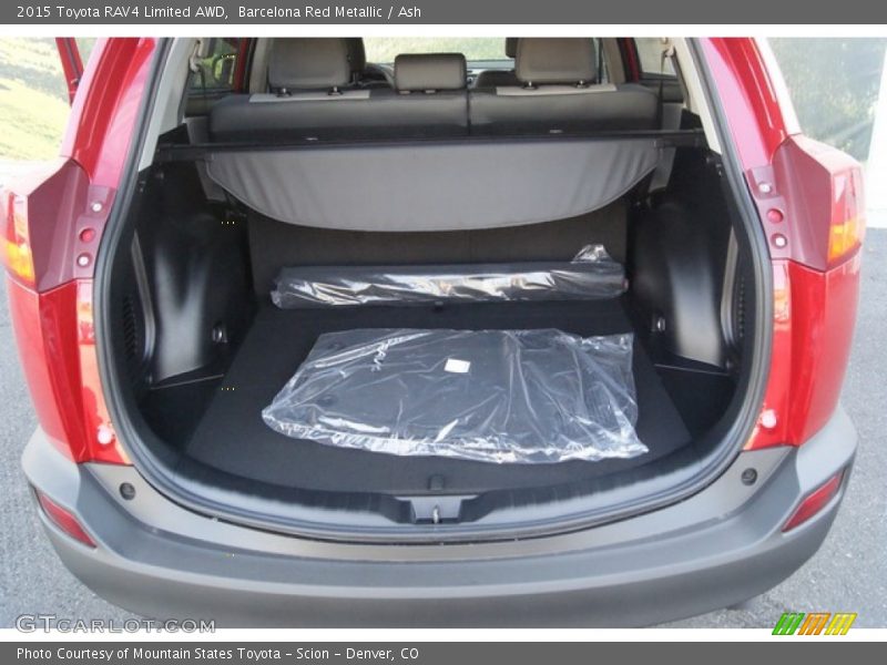 Barcelona Red Metallic / Ash 2015 Toyota RAV4 Limited AWD