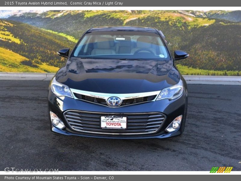 Cosmic Gray Mica / Light Gray 2015 Toyota Avalon Hybrid Limited