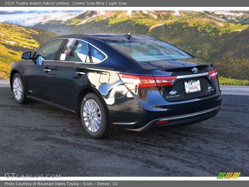 Cosmic Gray Mica / Light Gray 2015 Toyota Avalon Hybrid Limited