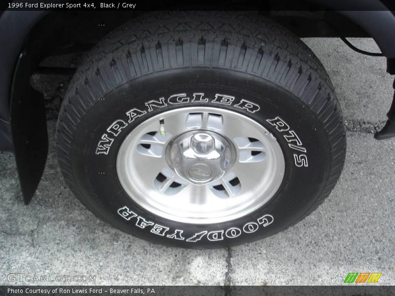 Black / Grey 1996 Ford Explorer Sport 4x4