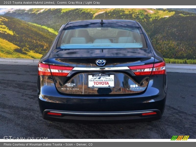 Cosmic Gray Mica / Light Gray 2015 Toyota Avalon Hybrid Limited
