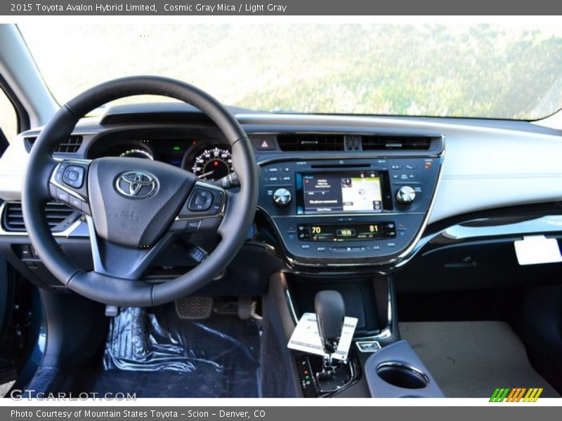 Cosmic Gray Mica / Light Gray 2015 Toyota Avalon Hybrid Limited
