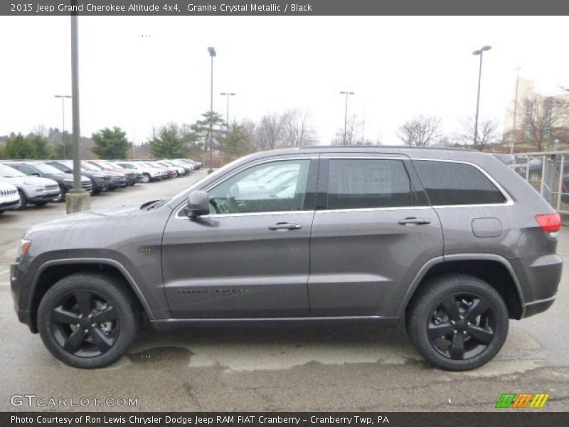 Granite Crystal Metallic / Black 2015 Jeep Grand Cherokee Altitude 4x4