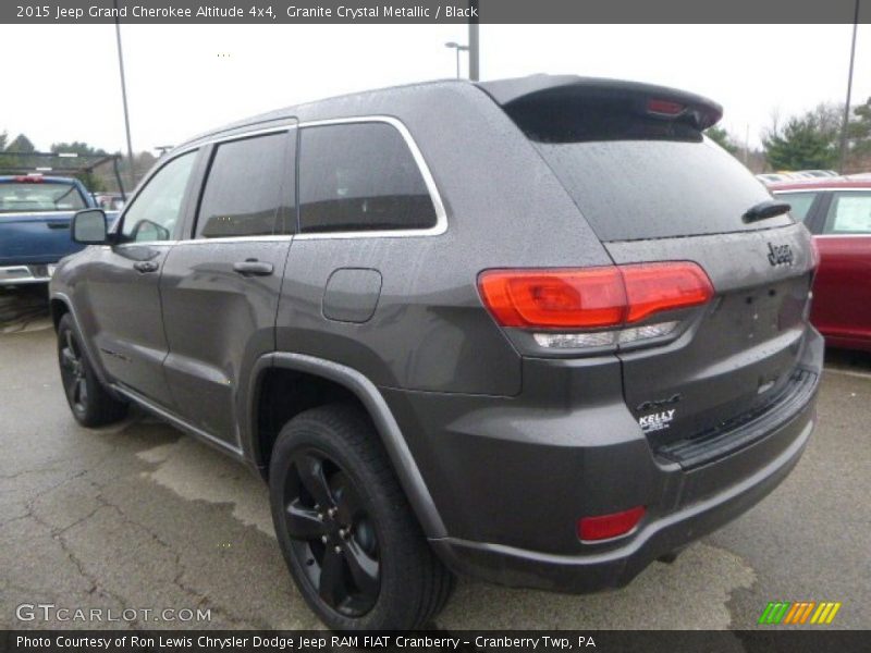 Granite Crystal Metallic / Black 2015 Jeep Grand Cherokee Altitude 4x4