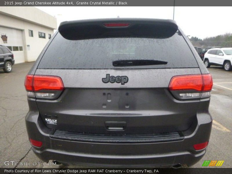 Granite Crystal Metallic / Black 2015 Jeep Grand Cherokee Altitude 4x4