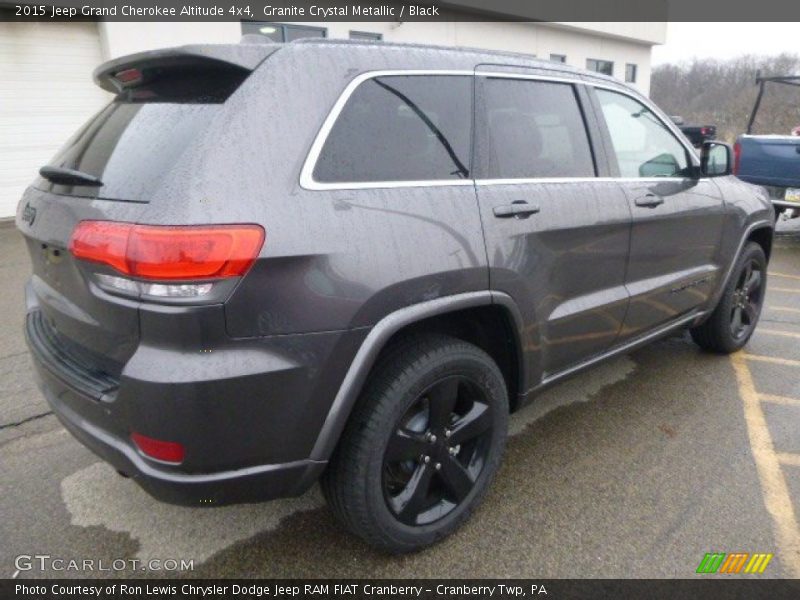 Granite Crystal Metallic / Black 2015 Jeep Grand Cherokee Altitude 4x4