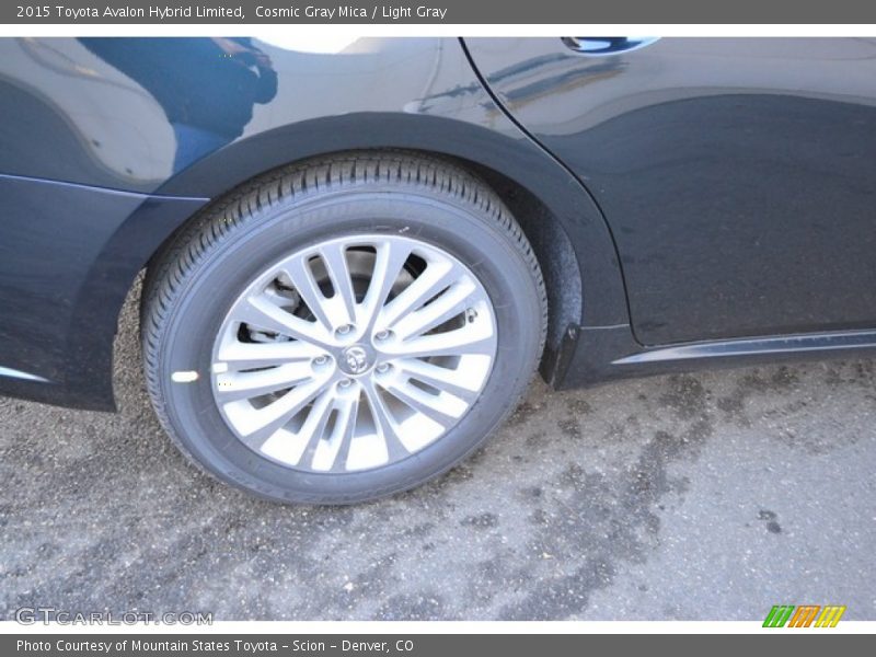 Cosmic Gray Mica / Light Gray 2015 Toyota Avalon Hybrid Limited