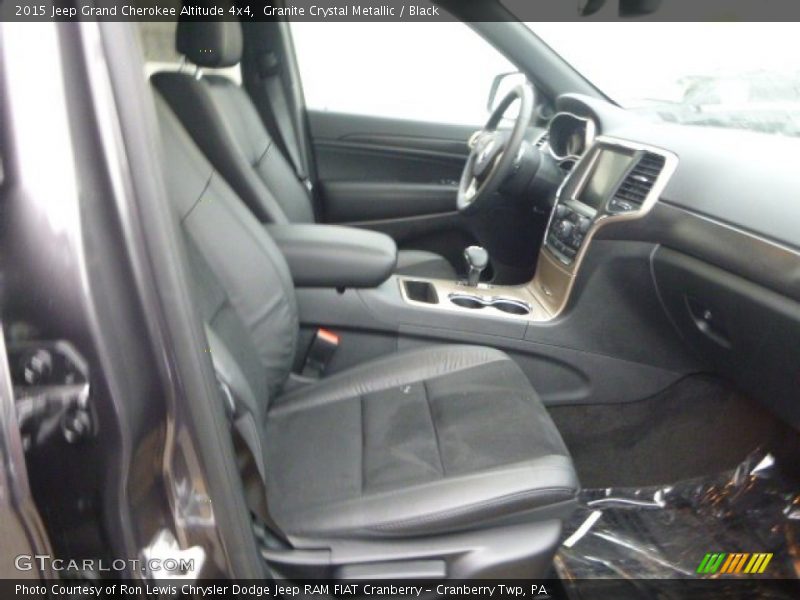 Granite Crystal Metallic / Black 2015 Jeep Grand Cherokee Altitude 4x4