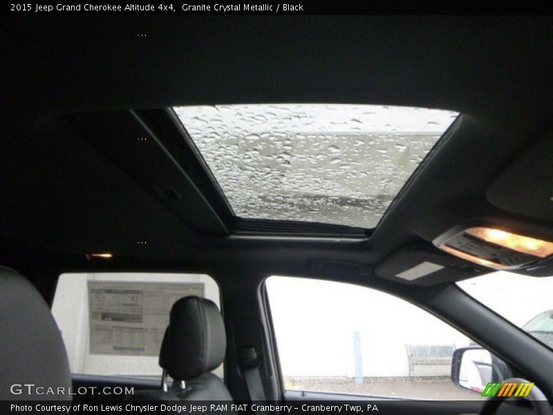 Granite Crystal Metallic / Black 2015 Jeep Grand Cherokee Altitude 4x4