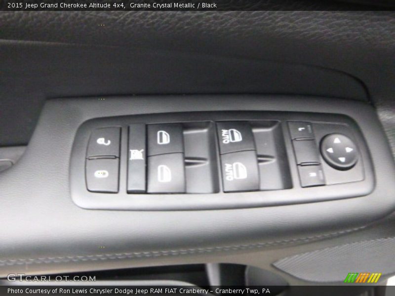 Granite Crystal Metallic / Black 2015 Jeep Grand Cherokee Altitude 4x4