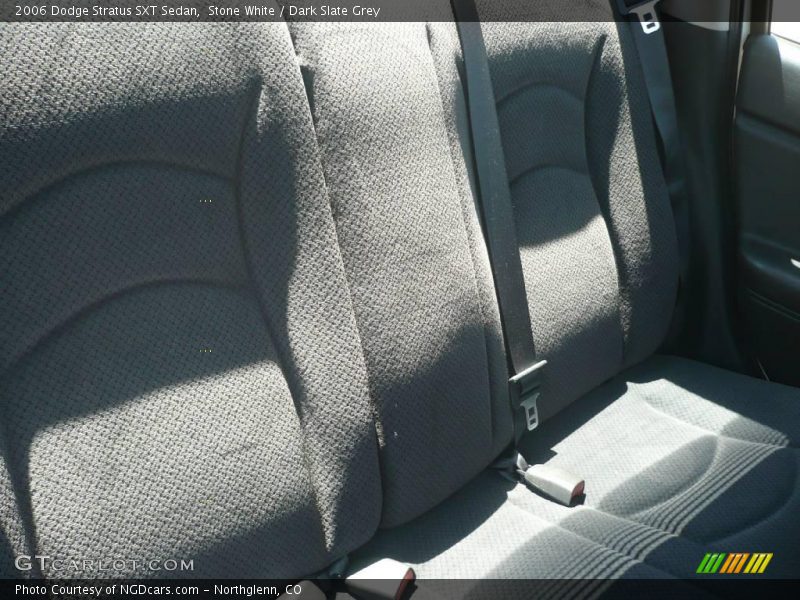 Stone White / Dark Slate Grey 2006 Dodge Stratus SXT Sedan