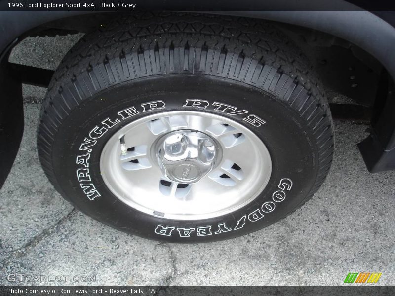 Black / Grey 1996 Ford Explorer Sport 4x4