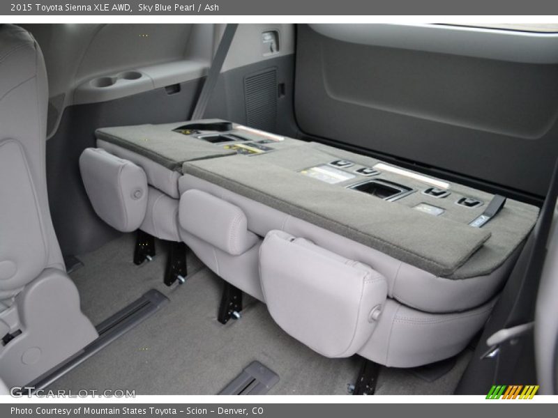 Sky Blue Pearl / Ash 2015 Toyota Sienna XLE AWD
