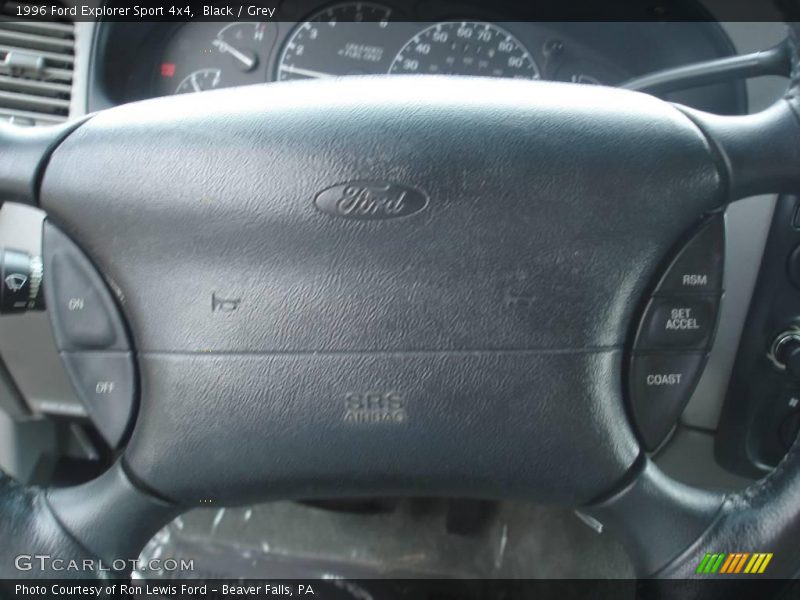 Black / Grey 1996 Ford Explorer Sport 4x4