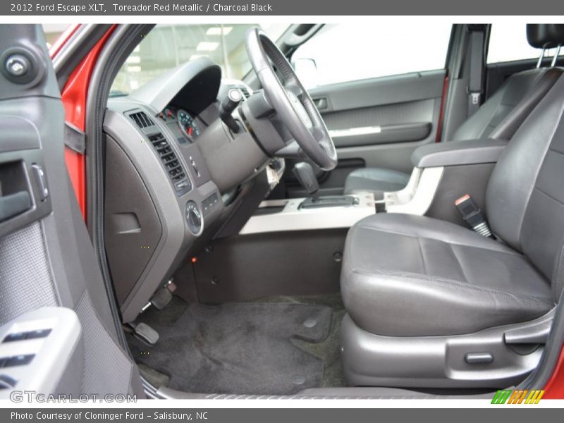 Toreador Red Metallic / Charcoal Black 2012 Ford Escape XLT