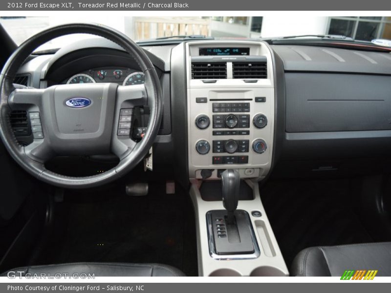 Toreador Red Metallic / Charcoal Black 2012 Ford Escape XLT