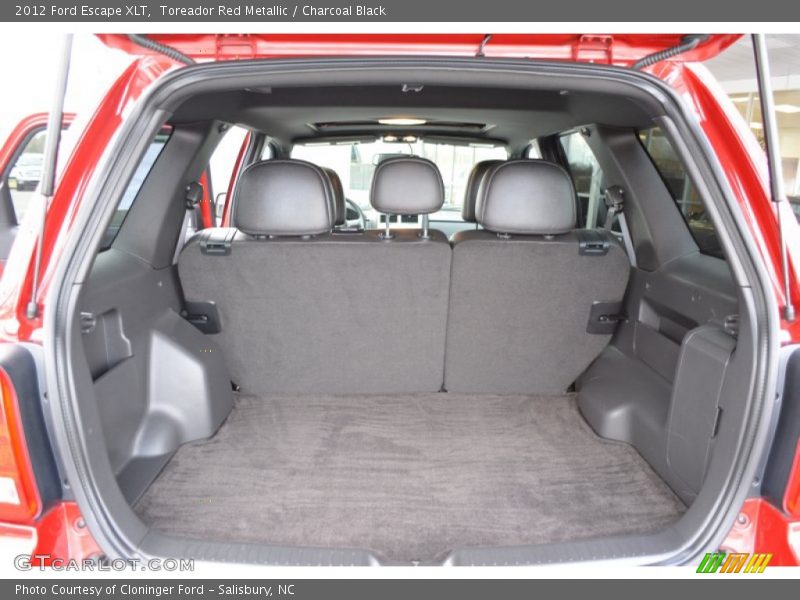 Toreador Red Metallic / Charcoal Black 2012 Ford Escape XLT