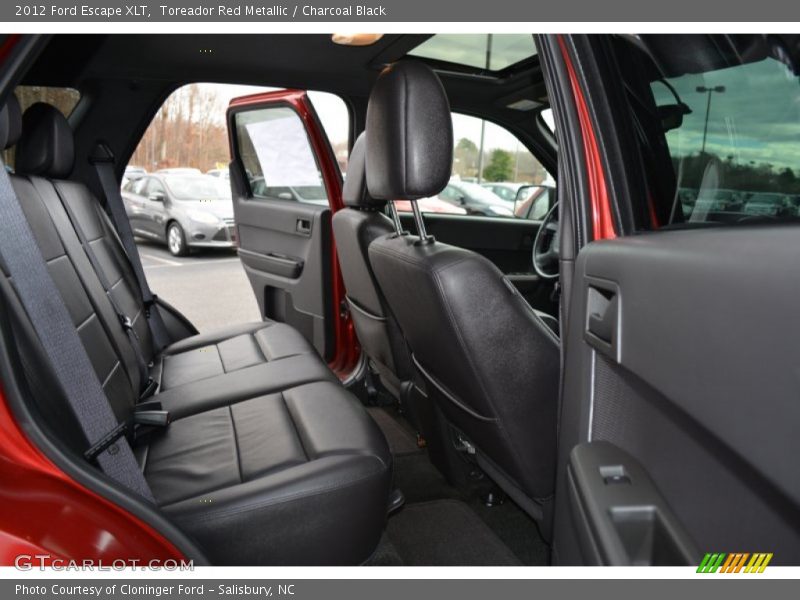 Toreador Red Metallic / Charcoal Black 2012 Ford Escape XLT