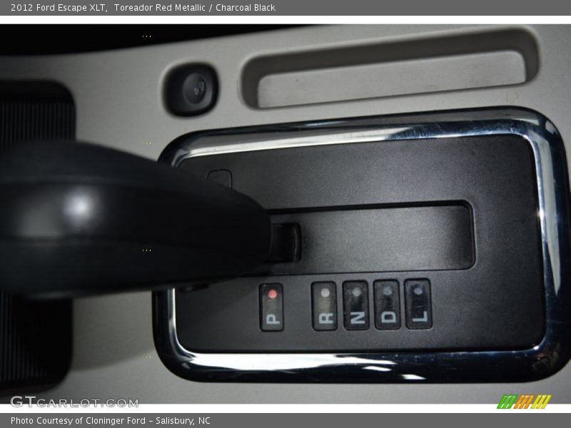 Toreador Red Metallic / Charcoal Black 2012 Ford Escape XLT